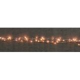 2x stuks lichtdraad cascade lichtsnoer met 8 lichtdraden van 200 cm - 160 warm witte Leds - Kerstverlichting