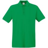 3-Pack maat M groen polo shirt premium van katoen voor heren - Polo t-shirts voor heren