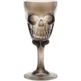 Funny Fashion Halloween drinkbeker/kelk - 2x - horror thema - 15 cm - plastic - Feestartikelen