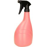 Plantenspuit/plantensproeier - 2x - 900 ml - lichtroze - Kapper waterverstuiver