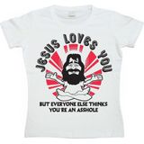 Jesus Loves You dames shirt
