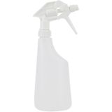 3x Plantenspuiten/waterspuiten 0,6 liter transparant - Waterverstuivers/watersproeiers - Desinfectiespray houder - Plantenverzorging