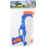 Waterpistool/waterpistolen blauw 24,5 cm