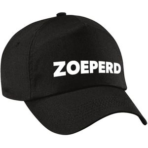 Zoeperd pet zwart Achterhoek festival cap voor volwassenen - festival accessoire