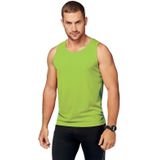 Lime groen sport singlet voor heren