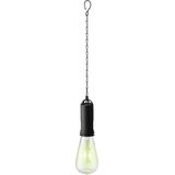 2x stuks groene solar tuinverlichting hanglampen kunststof 20 cm - Solarlampen - Hanglampen - Tuinverlichting