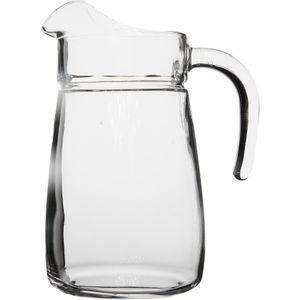 Glazen schenkkan/karaf 2,3 liter - Sapkannen/waterkannen/schenkkannen