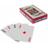 Scoreblok Klaverjassen spel - 50 vellen - 2x pakjes speelkaarten - Geschikt voor kinderen en volwassenen