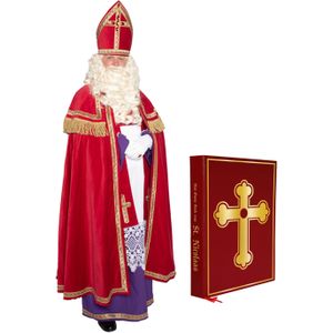 Compleet Sinterklaas kostuum inclusief boek