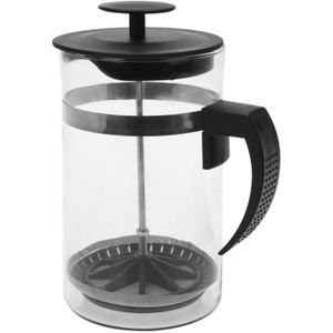 Cafetiere French Press koffiezetter RVS 1 liter - Koffiezetapparaat voor verse koffie