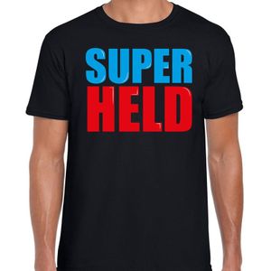 Super held cadeau t-shirt zwart heren - Fun tekst /  Verjaardag cadeau / kado t-shirt