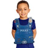 Kogelvrij politie vest - verkleed speelgoed - voor kinderen - 42 x 30 cm