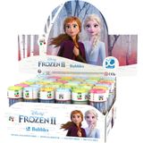 50x Disney Frozen 2 bellenblaas flesjes met spelletje 60 ml voor kinderen - Uitdeelspeelgoed - Grabbelton speelgoed