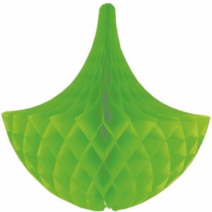 Decoratie kroonluchter groen 35 cm