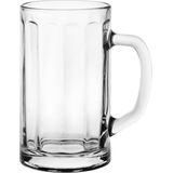 Glasmark Bierglazen - Bierpullen - transparant glas - 6x stuks - 300 ml - Oktoberfest