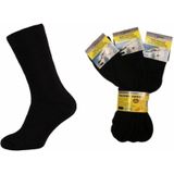 30 paar Thermo sokken zwart in maat 39-42 - Warmte sokken voor koude voeten - thermosokken