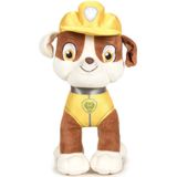 Paw Patrol knuffels setje van 2x karakters Rubble en Skye 27 cm - Kinder speelgoed hondjes cadeau