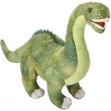 Pluche dinosaurus Diplodocus knuffel 38 cm -  Dinosaurus dieren knuffels - Speelgoed