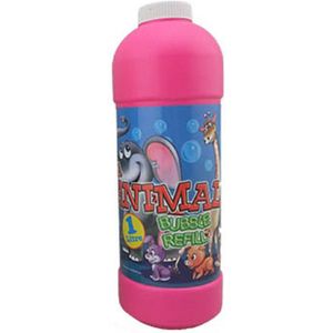 Bellenblaas navulling 1 liter - Bellenblaasmix navulverpakking - Bellenblazen vullen vloeistof - Bellenblaassop - Kinderspeelgoed buitenspeelgoed