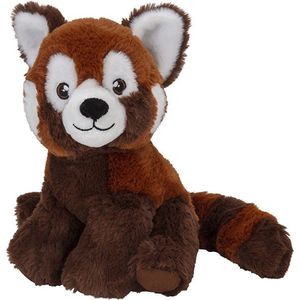 Pluche knuffel rode panda beer van 21 cm - Speelgoed knuffeldieren