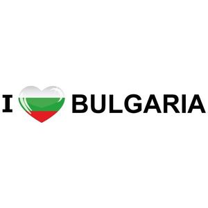 I Love Bulgaria sticker