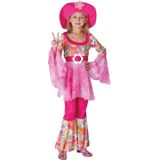 Roze hippie outfit voor meisjes