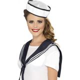 2x stuks matroos/matrozen carnaval verkleed setje navy - Verkleedkleding