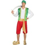 1001 nacht Arabische sultan verkleedpak/kostuum Amir voor heren - carnavalskleding - voordelig geprijsd