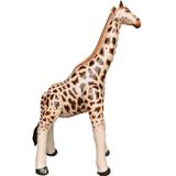 Opblaasbare giraffe 90 cm decoratie - Opblaasdieren decoraties