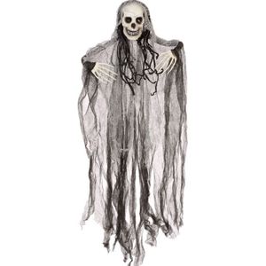 Halloween/horror thema hang decoratie spook/skelet - enge/griezelige pop - 91 cm