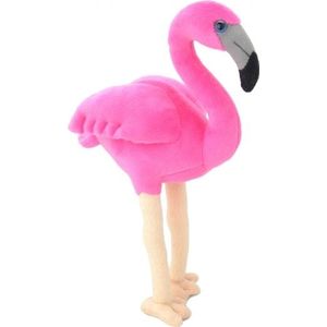 Pluche Flamingo Knuffel Dier 31 cm - Tropische Vogels