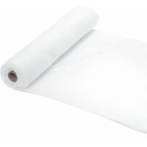Goodmark sneeuwdeken - wit - 90 x 180 cm - op rol - sneeuwtapijt - polyester