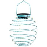 Hanglamp - set van 4 - solar verlichting - multi kleur - D16 cm - metaal - tuinverlichting