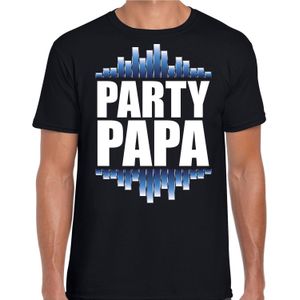 Party papa cadeau t-shirt zwart heren - Fun tekst /  Verjaardag cadeau / Vaderdag / kado t-shirt