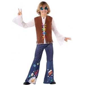 Hippie/Flower Power/jaren 60 kostuum voor jongens - Verkleedkleding - Carnaval