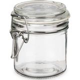 Weckpot/inmaakpot - 6x - 250 ml - glas - met beugelsluiting - incl. etiketten