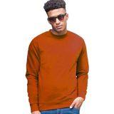 Oranje sweater voor heren Just Hoods - Oranje trui voor mannen