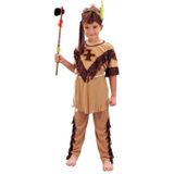 Indianen verkleedpak maat M met tomahawk voor kinderen