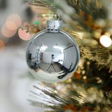 Othmar Decorations kerstballen - 36x - zilver - glas - 6 cm - glans