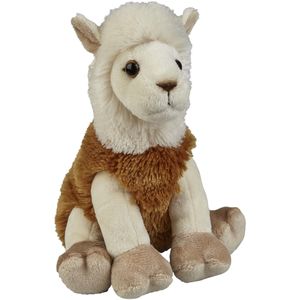 Pluche knuffel dieren Lama 19 cm - Speelgoed Lamas knuffelbeesten