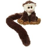 Pluche capucijneraapje knuffels 16 cm - Apen speelgoed knuffels