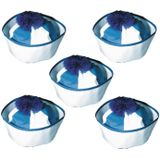 10x stuks blauw matrozen hoedjes / matrozenpetjes - Verkleed en carnaval hoeden