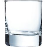 12x Stuks tumbler waterglazen/whiskyglazen transparant 200 ml - Glazen - Drinkglas/waterglas