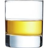 12x Stuks tumbler waterglazen/whiskyglazen transparant 200 ml - Glazen - Drinkglas/waterglas