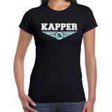 Kapper t-shirt dames - beroepen / cadeau / verjaardag