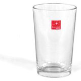 12x Stapelbare drinkglazen/waterglazen transparant 200 ml - Glazen - Drinkglas/waterglas/sapglas
