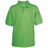 Poloshirt groen voor kinderen Casual Modern