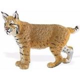 Plastic speelgoed figuur rode lynx 7 cm