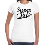 Super juf cadeau t-shirt voor dames -  Einde schooljaar/ juffendag cadeau
