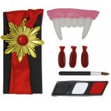 Fiestas Guirca Schmink setje horror vampier/dracula - make-up verkleed set - Halloween/carnaval accessoires